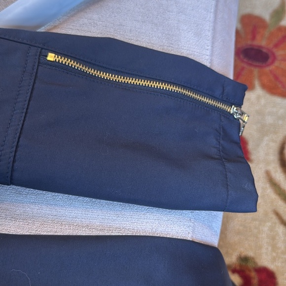 Vince Camuto Blue Belted Rain Jacket - Picture 11 of 13